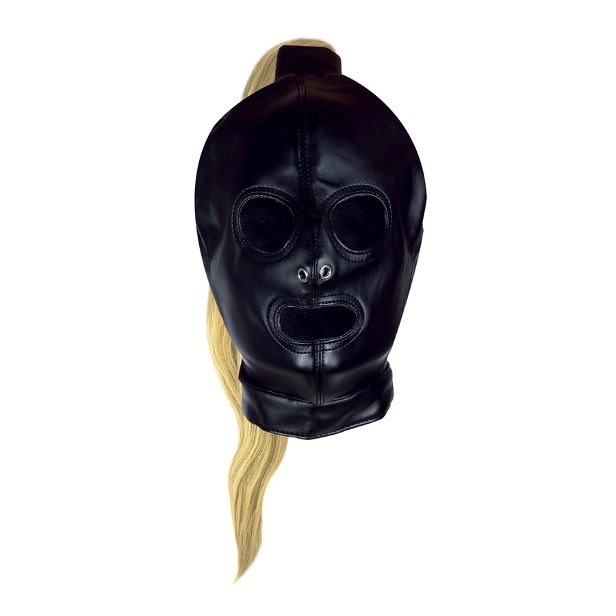 Cagoule avec Queue de Cheval Blonde Hood Tail