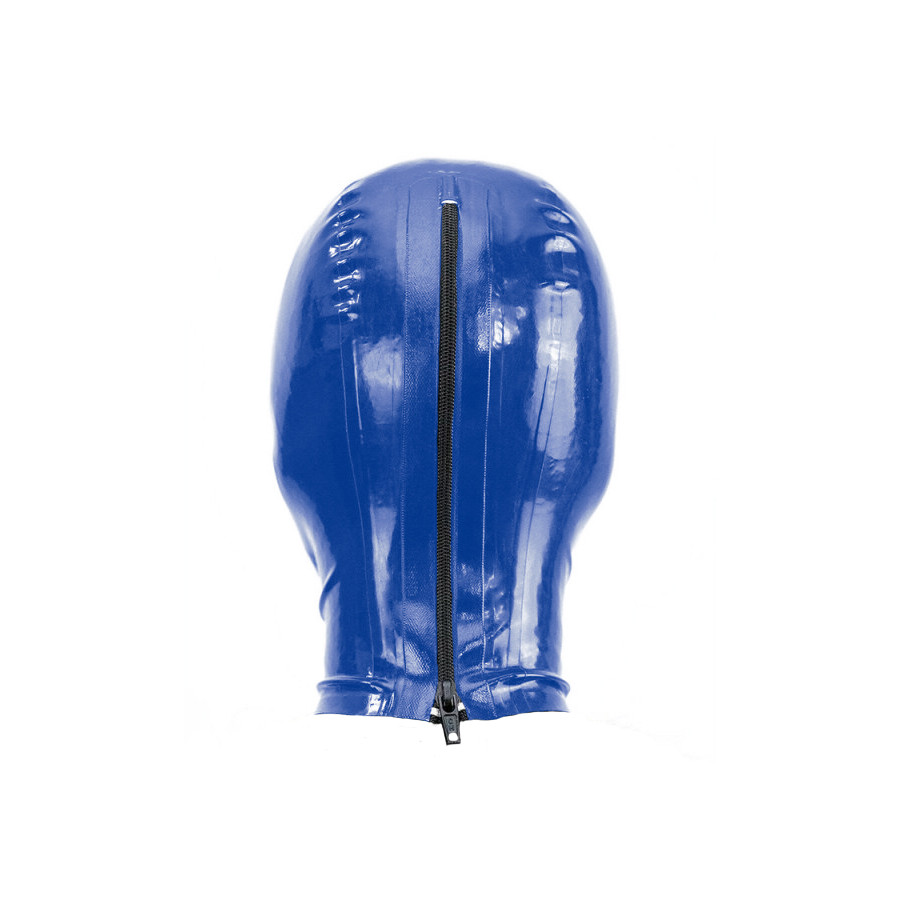 Cagoule en Latex Texie Bleu