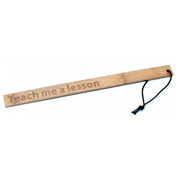 Paddle en bambou Teach Me a Lesson 40cm