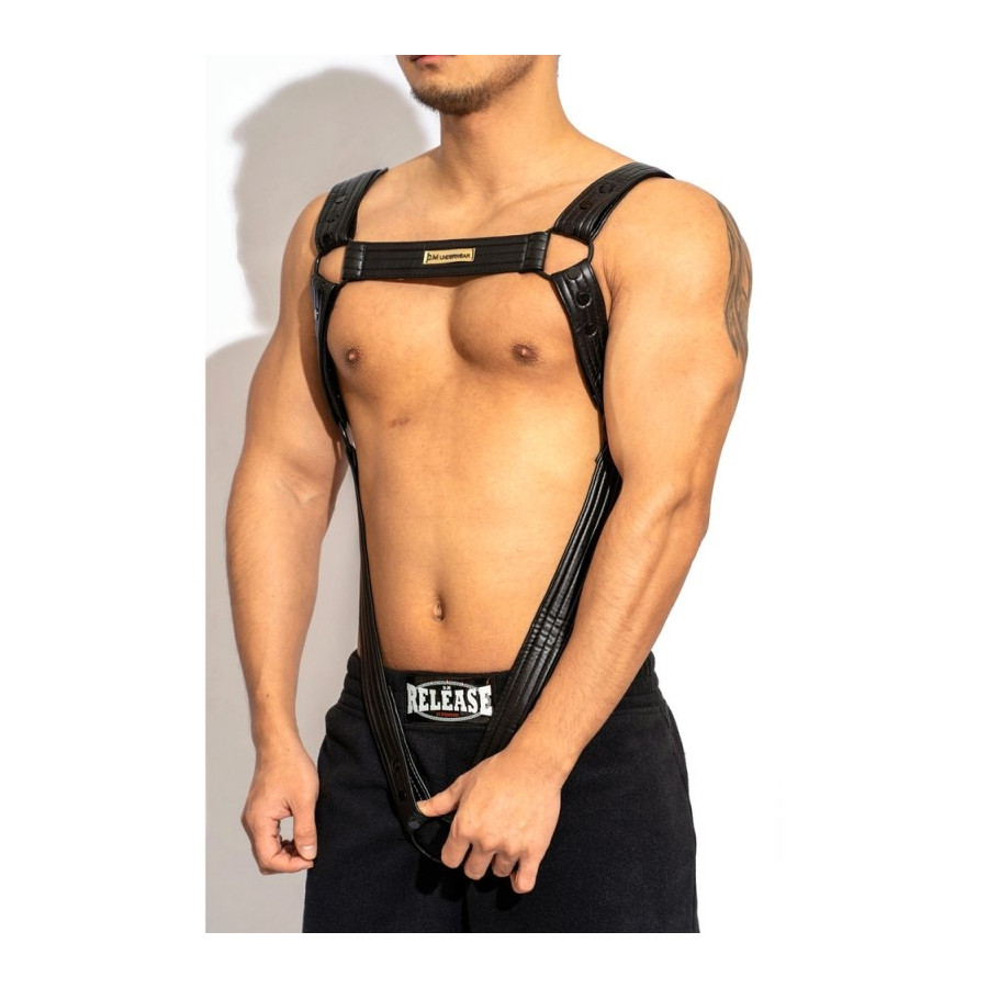 Harnais Sexy Harness Simili Noir