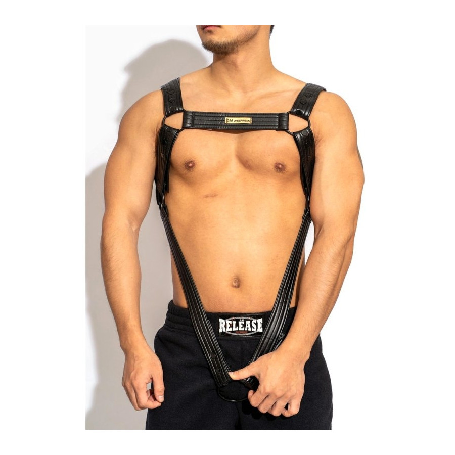 Harnais Sexy Harness Simili Noir