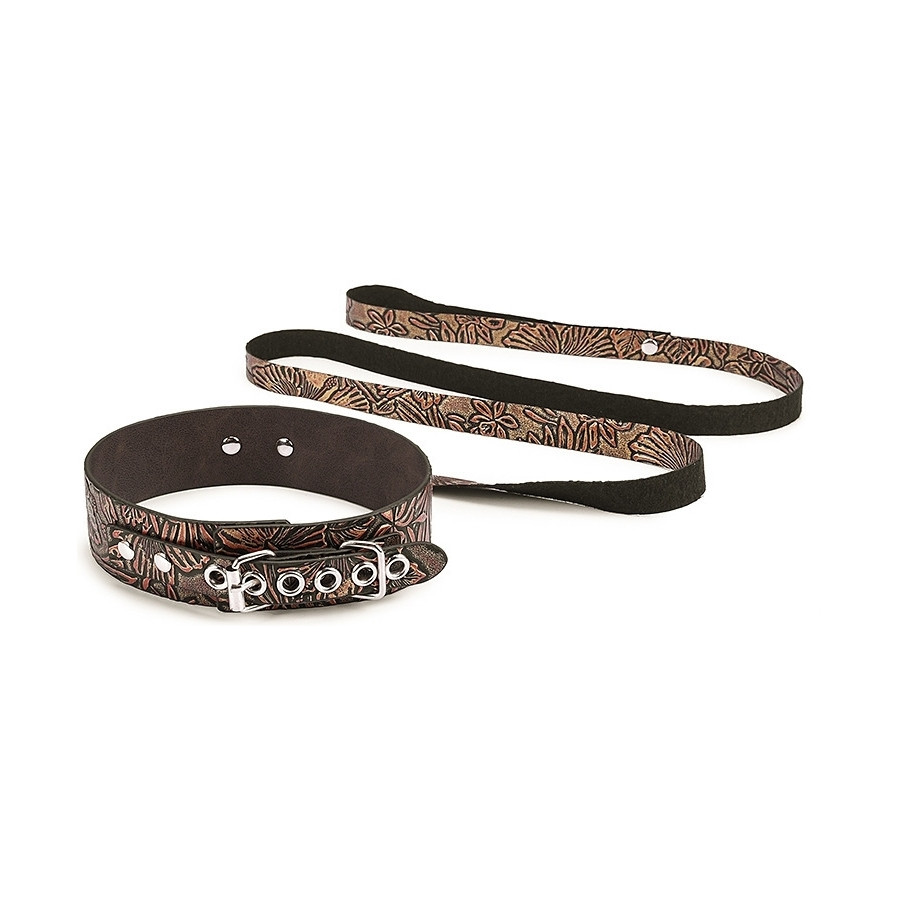 8-Piece Waistband Restraint Set BROWN