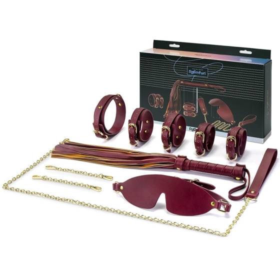 5 Piece Sex Navy Bordeaux SM Gift Set