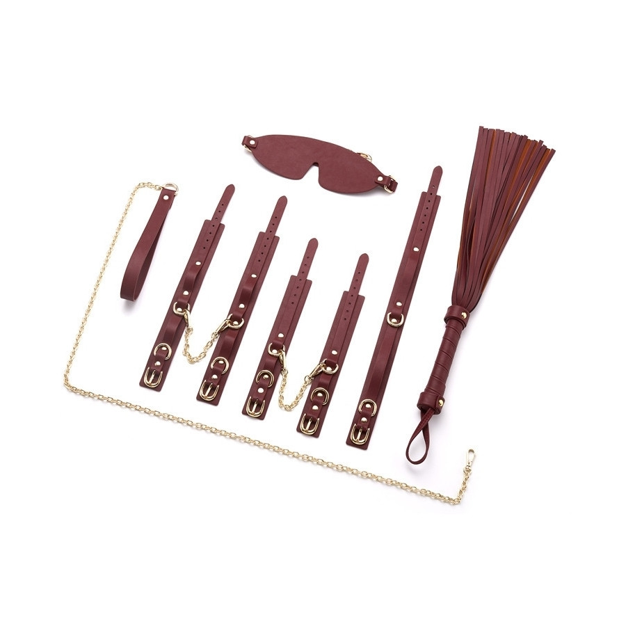 5 Piece Sex Navy Bordeaux SM Gift Set