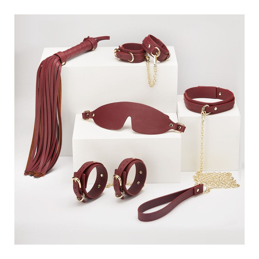5 Piece Sex Navy Bordeaux SM Gift Set