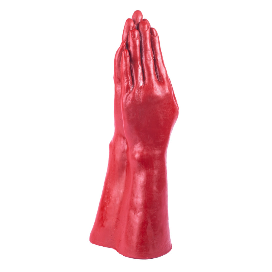 PRAY 4 FIST 38 x 14 cm Rouge