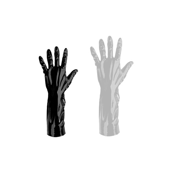 Gants en Latex Prowler Red Larges Noir