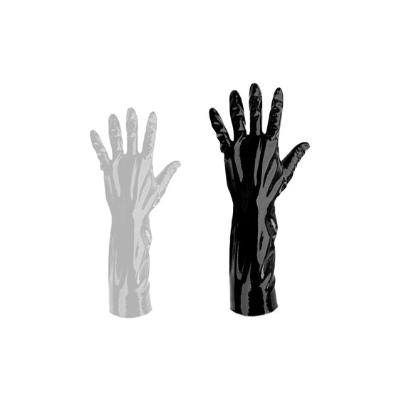 Gants en Latex Prowler Red Extra Larges Noir