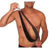 set de 2 Supports pieds en cuir pour sling + 2 mousquetons - 60cm -  The Red