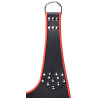 Sling en cuir 5 Points Noir-Rouge