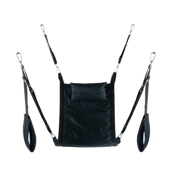 Sling en tissu Rectangle - Set complet Noir