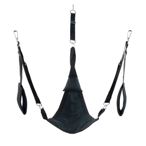 Triangle Fabric Sling - Complete Set Black