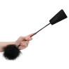 Cravache et Plumeau Ouch 43cm Noir