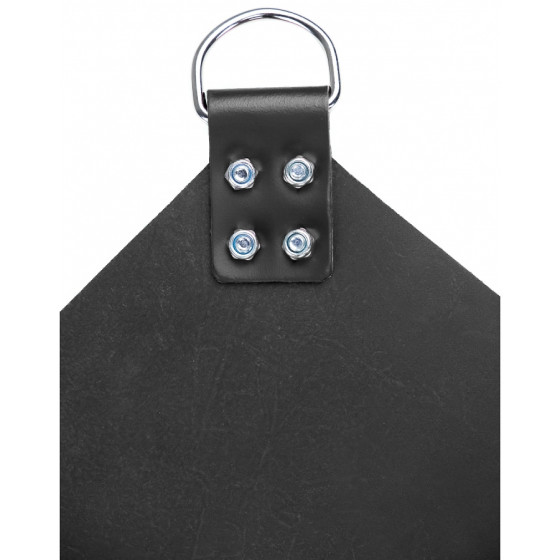 Sling en cuir 4 Points Ajusté Noir