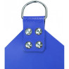 Sling en cuir 4 Points Ajusté Bleu