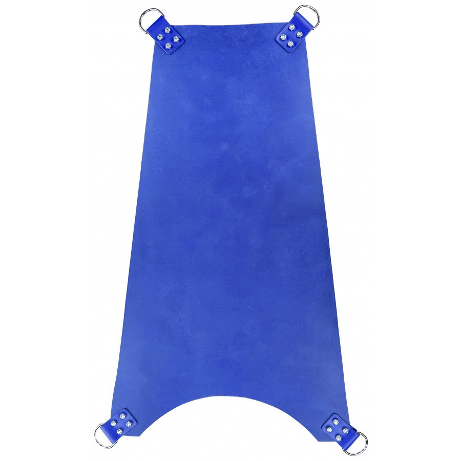 Sling en cuir 4 Points Ajusté Bleu