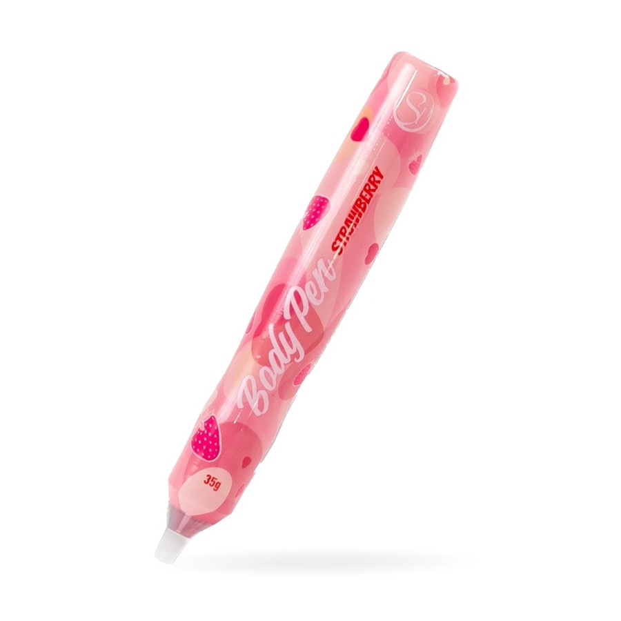 Stylo Corporel Comestible Fraise 35g Stylo Corporel Comestible Fraise 35g