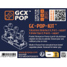 Kit of 3 GC-POP™ S/M/L Inhaler Stoppers + Holder
