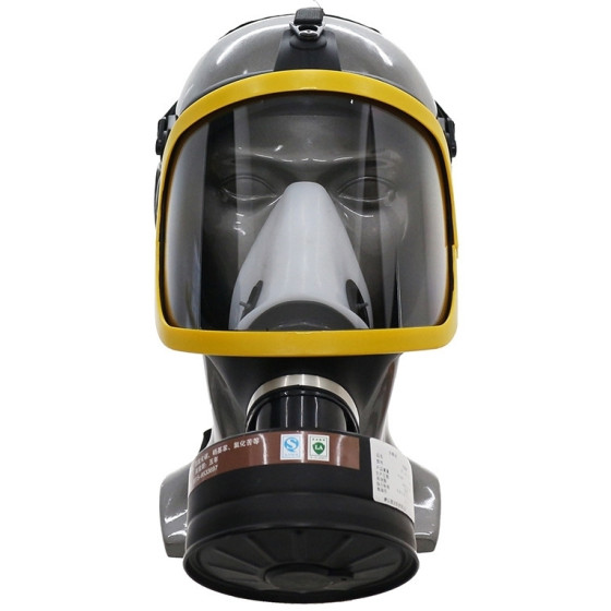 Masque à gaz Show Max Noir-Jaune