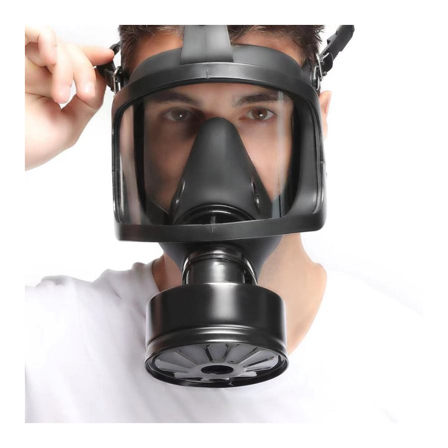 Masque à gaz Full Visu Noir