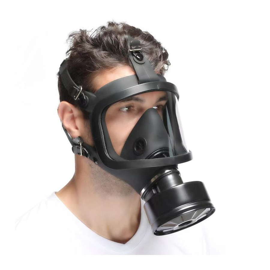 Masque à gaz Full Visu Noir