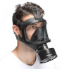 Full Visu Black gas mask