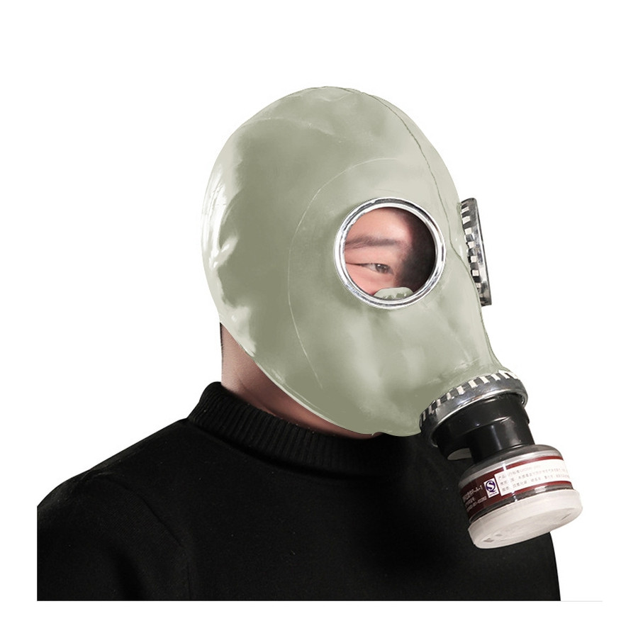 Breath Game Grey gas mask with filter Breath Game Grey gas mask with filter