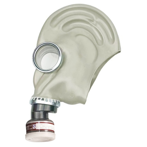 Breath Game Grey gas mask with filter