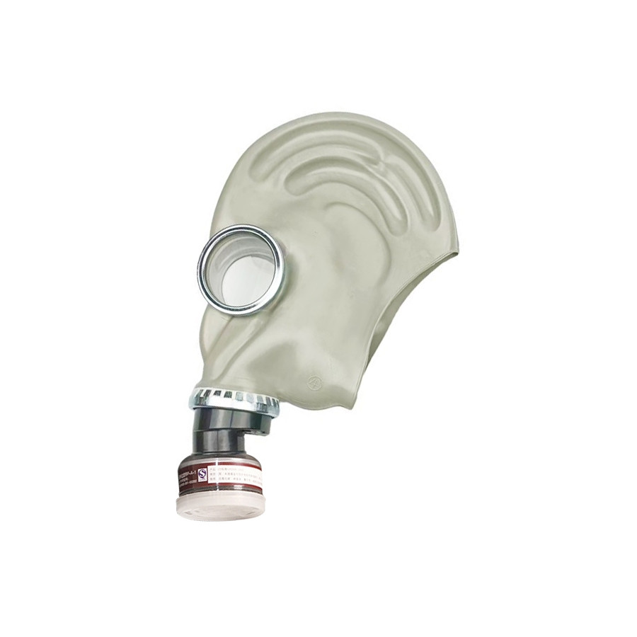 Breath Game Grey gas mask with filter