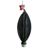 Breathing bag for gas mask