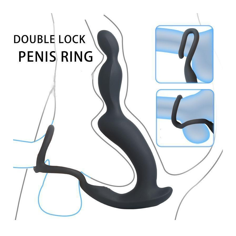 Dobble Vibrating Prostate Stimulator 16.5 x 2.8cm