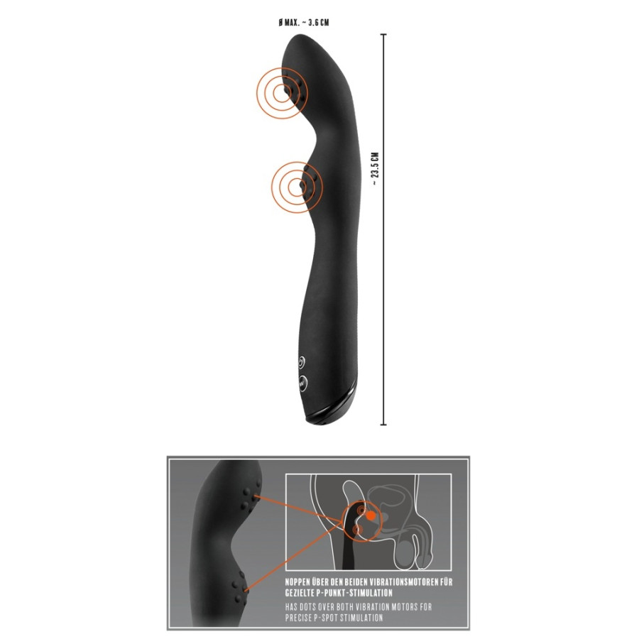 Stimulateur P-Spot Rebel 16 x 3.6cm