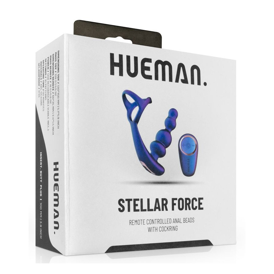 Ballstretcher Vibrating Plug Stellar Force 10 x 3.4cm