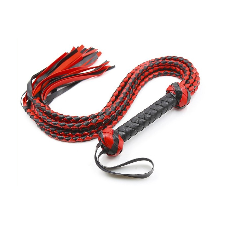 Martinet long Tigress 78cm Noir-Rouge