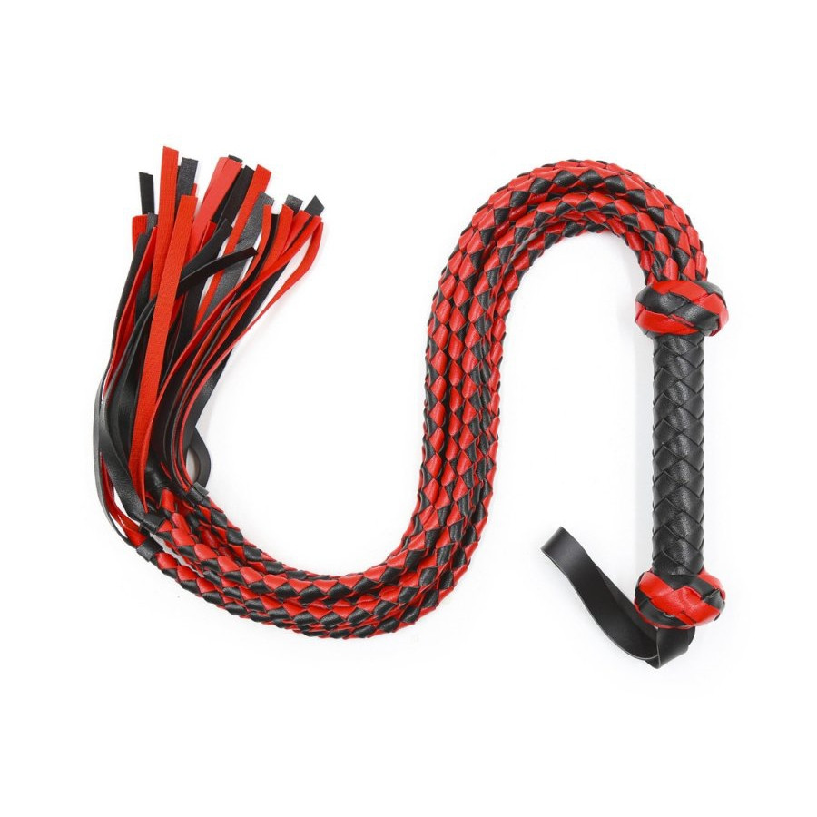 Martinet long Tigress 78cm Noir-Rouge