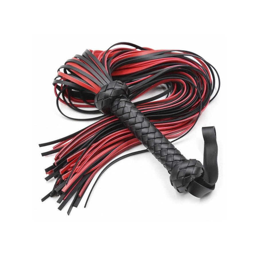Martinet Lofy Whip 65cm Noir-Rouge