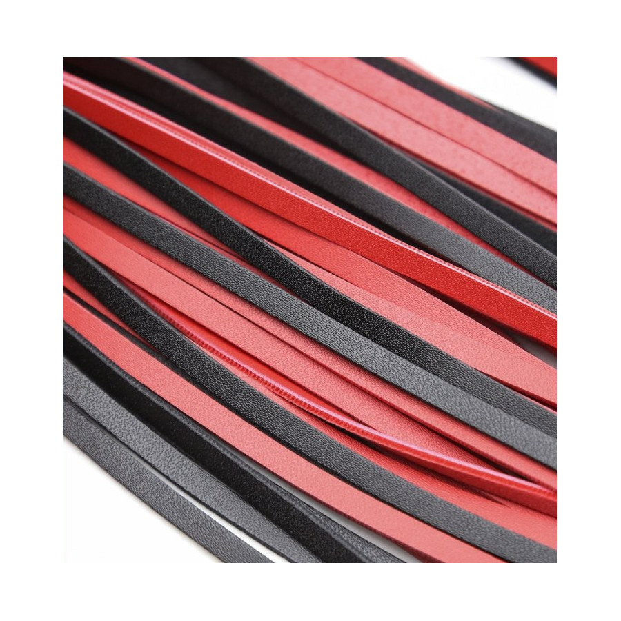 Martinet Lofy Whip 65cm Noir-Rouge