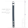 Cockring Cock Strap 15mm Noir