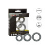 Set of 3 Link Up Grey Cockrings