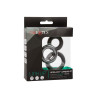 Pack of 3 Link Up Black Cockrings