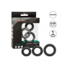 Pack of 3 Link Up Black Cockrings