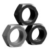 Lot de 3 Cockrings Souples Cock Nuts