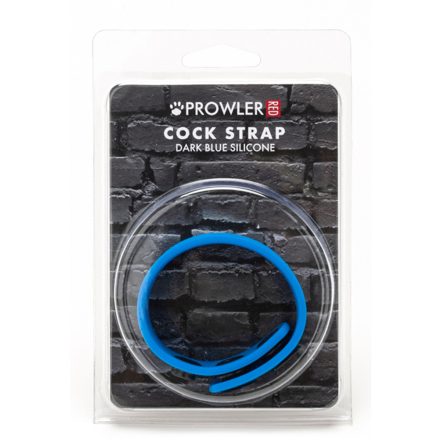 Adjustable Cockring Cock Strap Blue