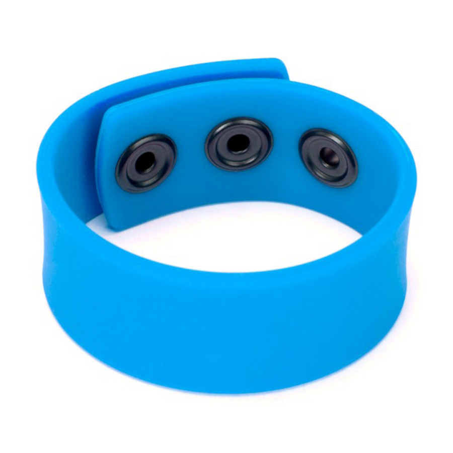Adjustable Cockring Cock Strap Blue