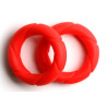 Lot de 2 Cockrings Ready Rings Rouges