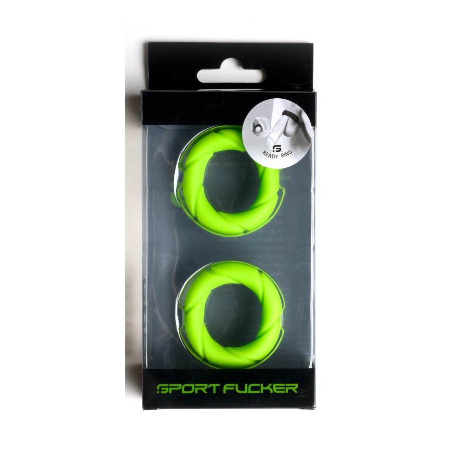 Lot de 2 Cokrings Ready Rings Verts