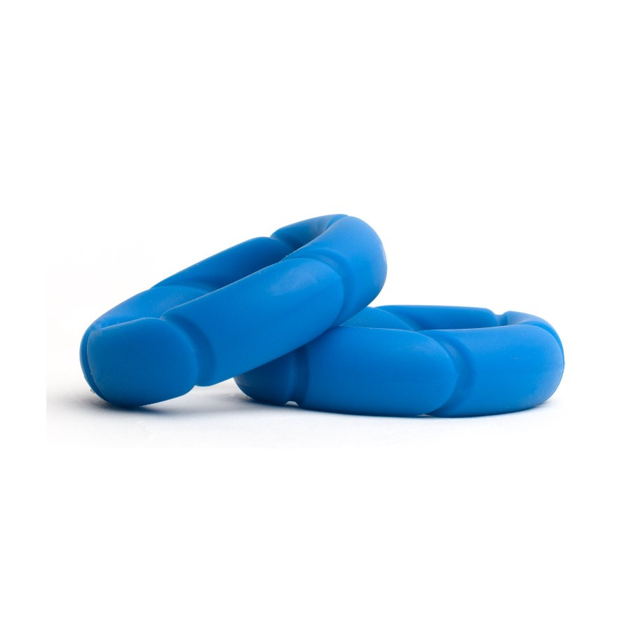 Lot de 2 Cockrings Ready Rings Bleus