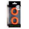Lot de 2 Cockrings Ready Rings Orange