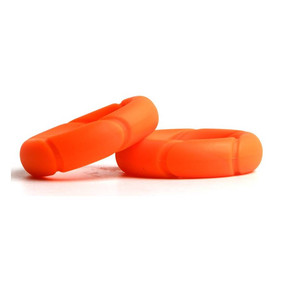 Lot de 2 Cockrings Ready Rings Orange
