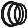 Lot de 3 Cockrings Gasket Noirs
